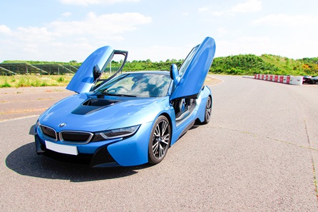 BMW i8 Driving in Ayrshire
