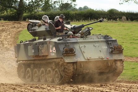 Tank Driving in Roxburghshire