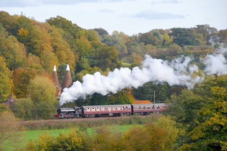 Steam Trains in Roxburghshire
